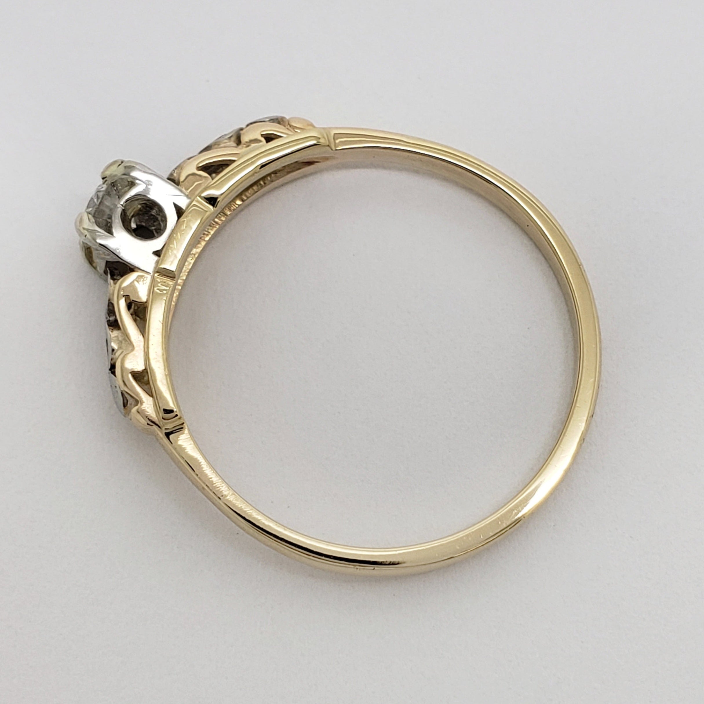 Antique Diamond Engagement Ring | Era Design Vancouver Canada