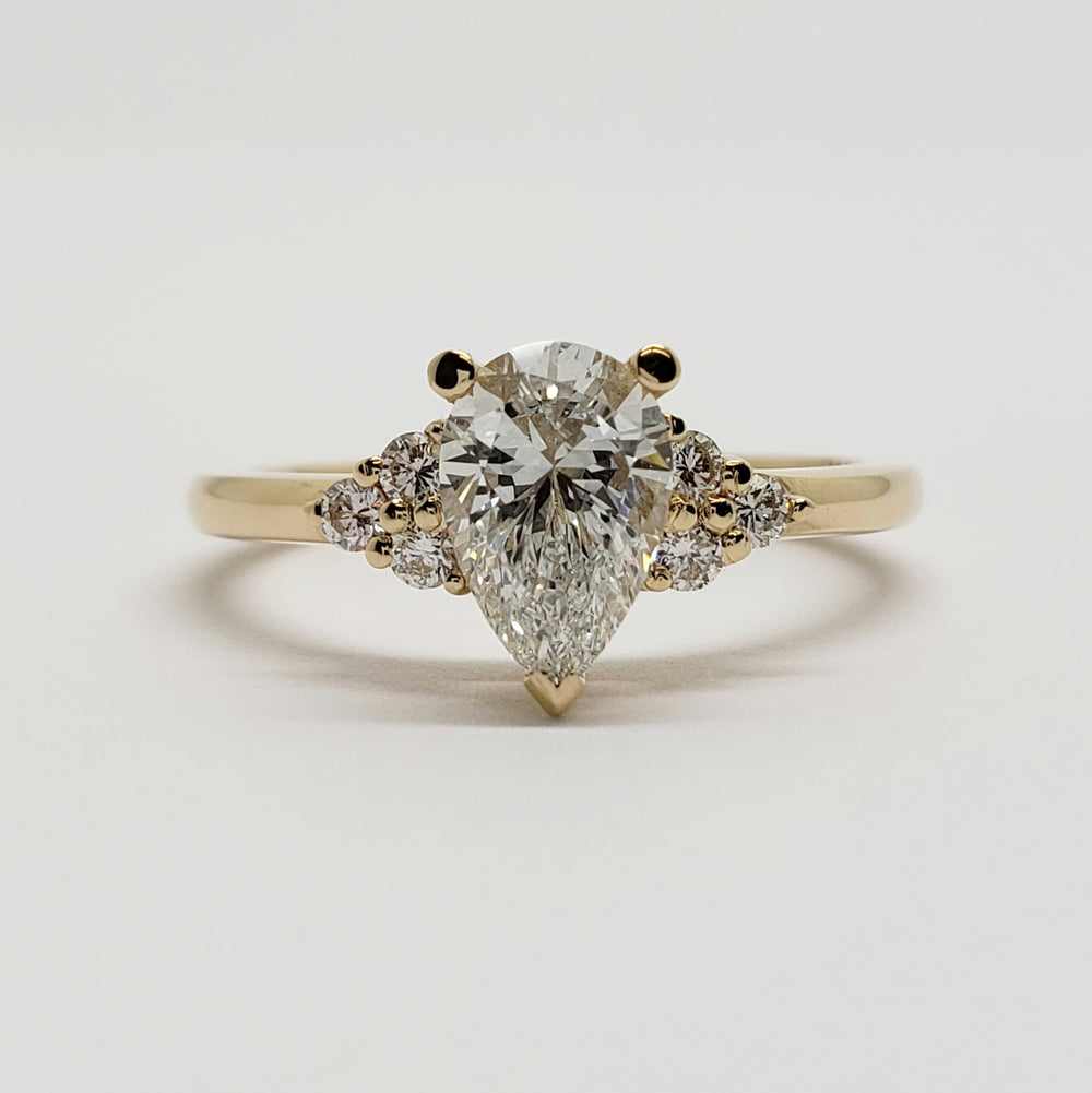 Lab Diamond Engagement Ring | Era Design Vancouver Canada