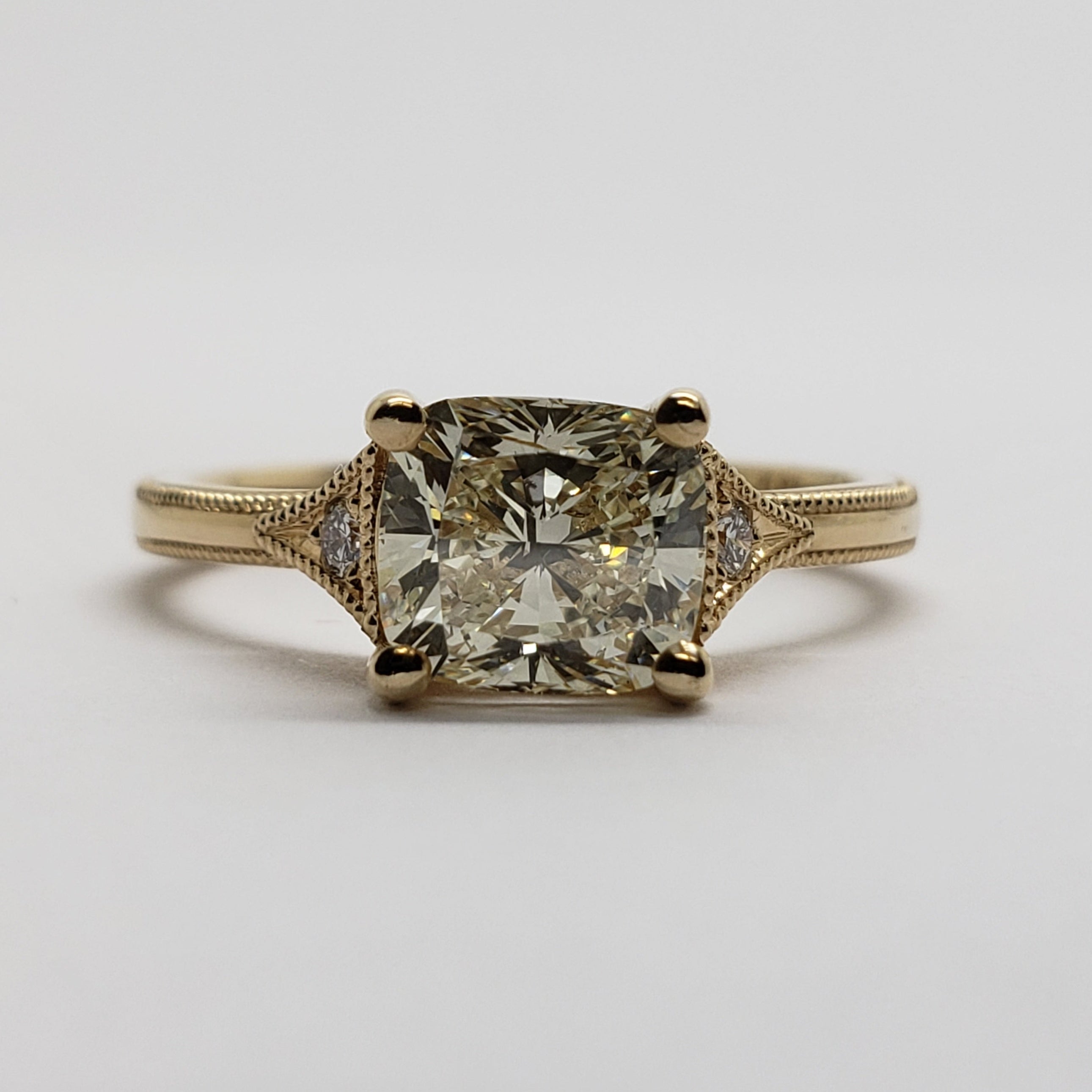 Lab Grown Diamond Engagement Ring | Era Design Vancouver Canada