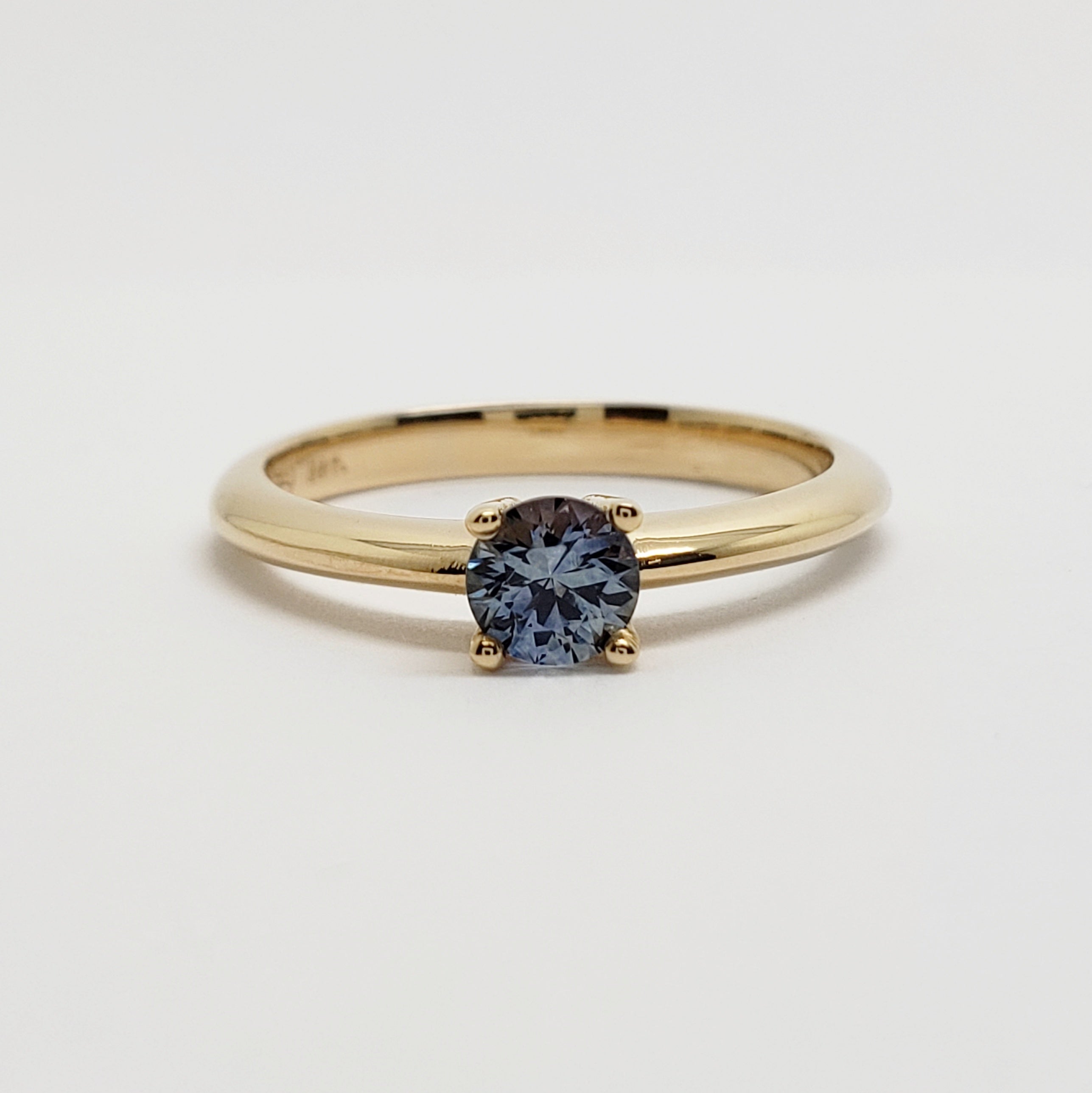Montana Sapphire Engagement Ring | Era Design Vancouver Canada