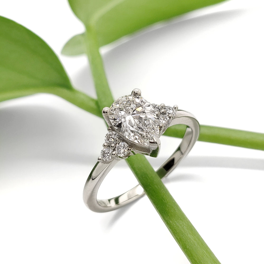 Lab Diamond Engagement Ring | Era Design Vancouver Canada