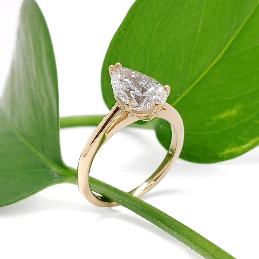 Lab Diamond Engagement Ring | Era Design Vancouver Canada