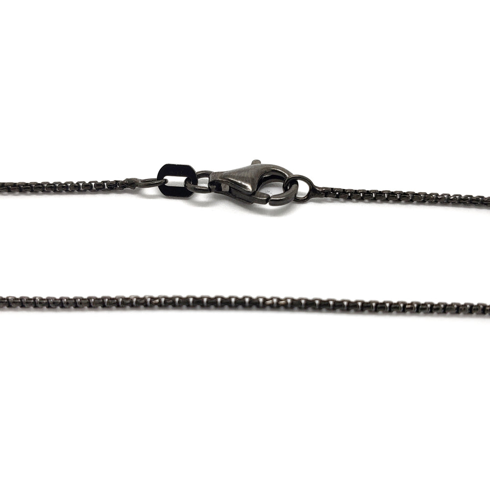 Blackened Silver Chain | Era Design Vancouver Canada