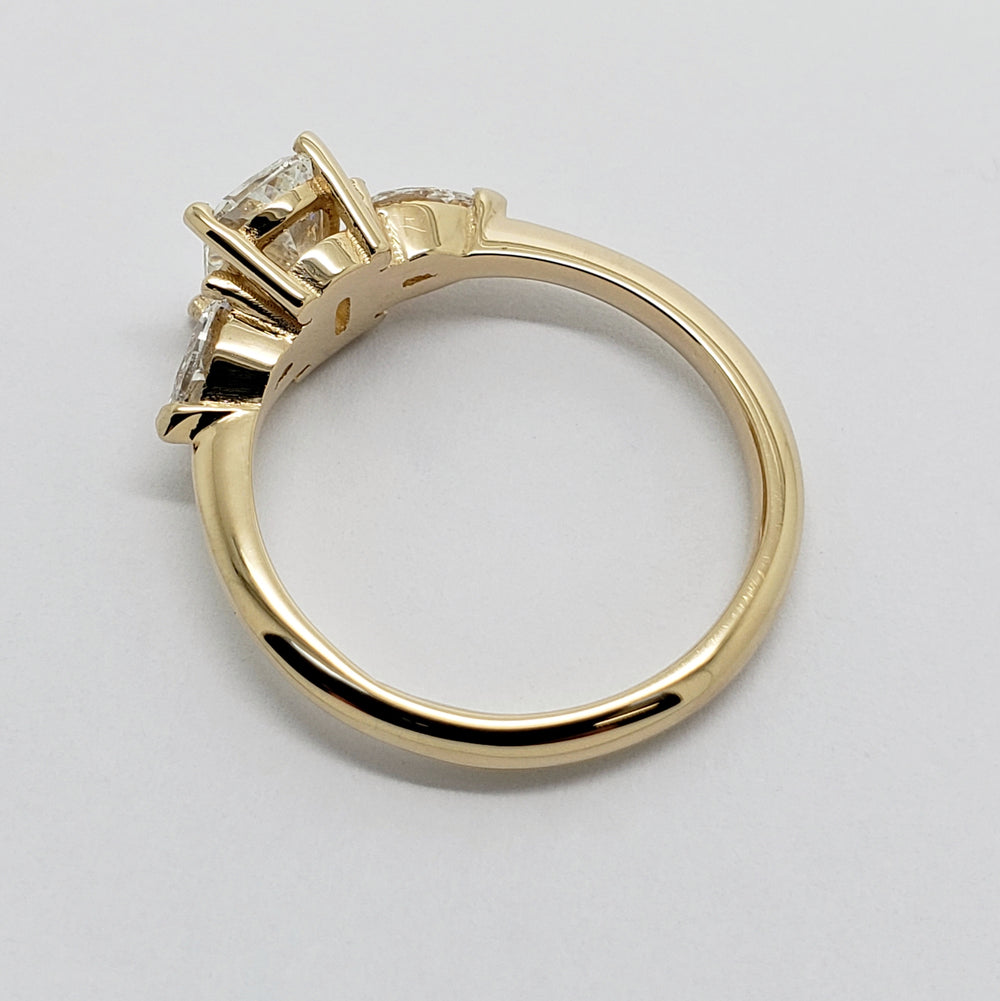 Lab Grown Diamond Engagement Ring | Era Design Vancouver Canada