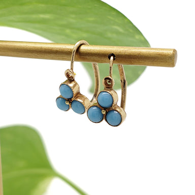 Antique Turquoise Earrings | Era Design Vancouver Canada