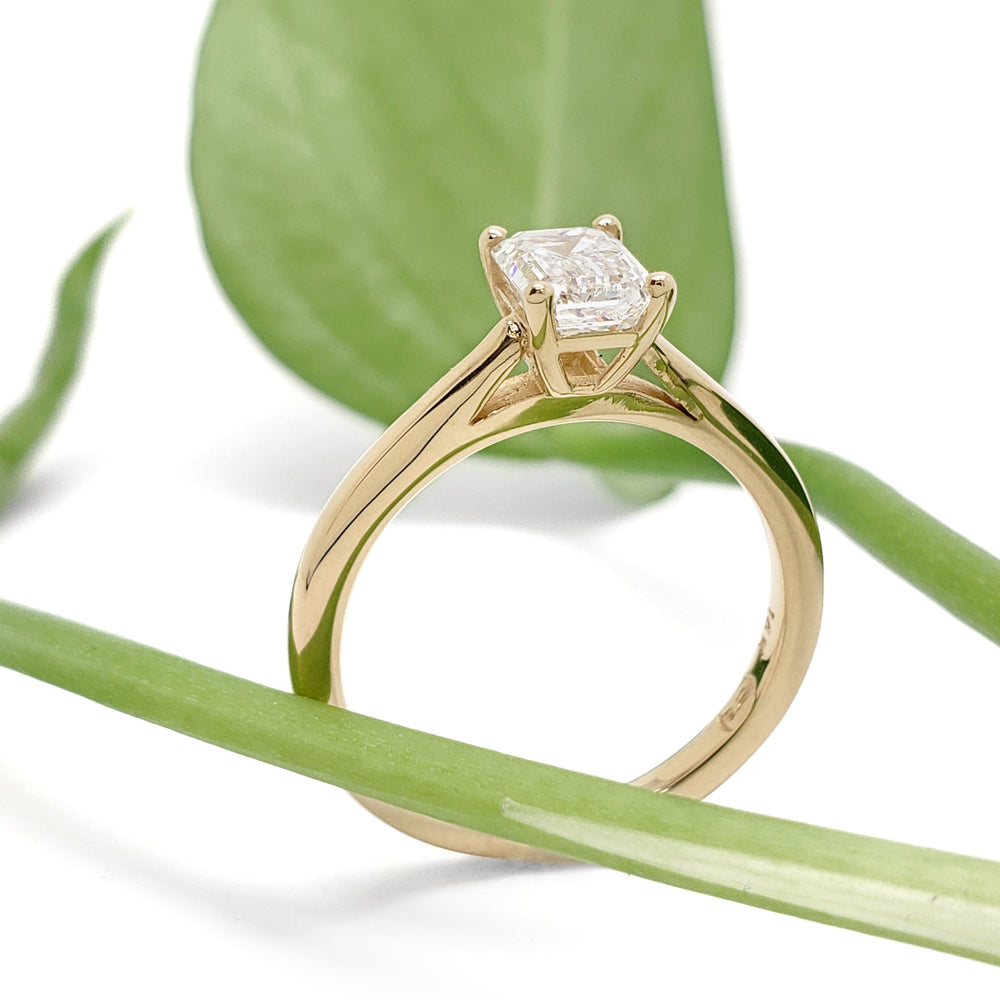 Lab Diamond Engagement Ring | Era Design Vancouver Canada