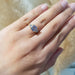 Lavender Cushion Sapphire Engagement Ring | Era Design Vancouver Canada