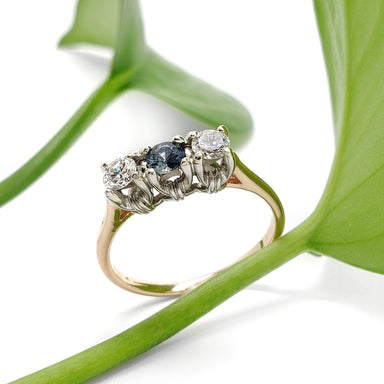 Vintage Sapphire and Diamond Ring | Era Design Vancouver Canada