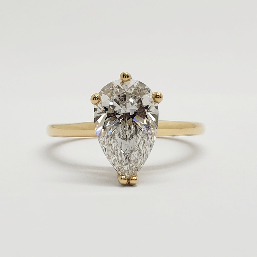 Lab Diamond Engagement Ring | Era Design Vancouver Canada