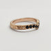 Black Spinel Wedding Ring | Era Design Vancouver Canada