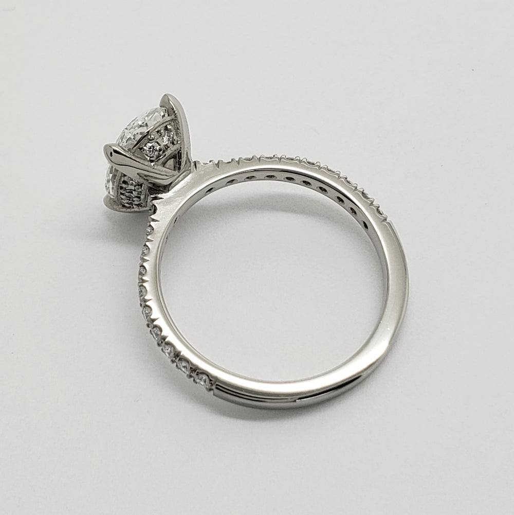 Lab Diamond Engagement Ring | Era Design Vancouver Canada