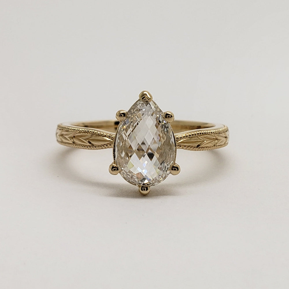 Lab Diamond Engagement Ring | Era Design Vancouver Canada