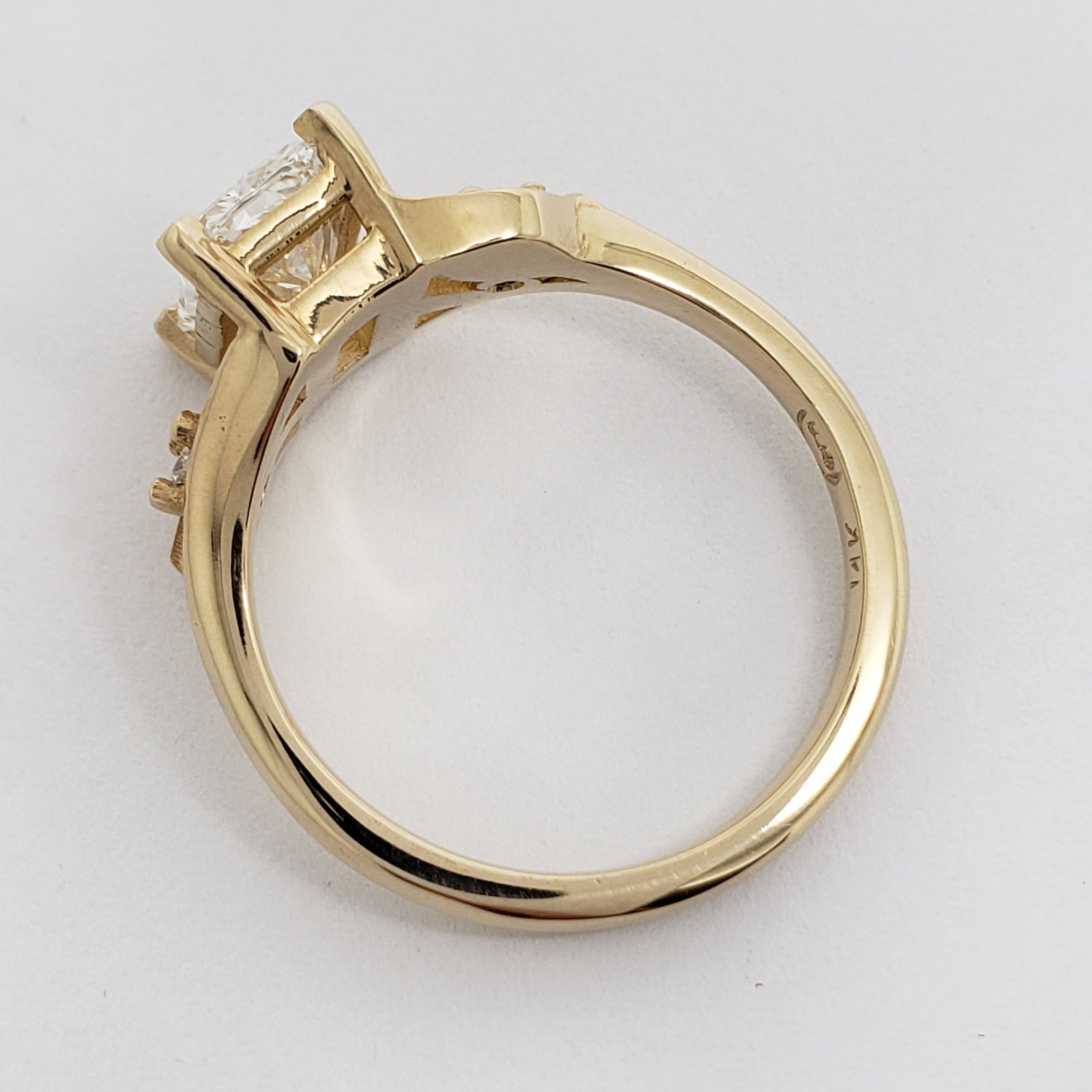 Lab Diamond Engagement Ring | Era Design Vancouver Canada