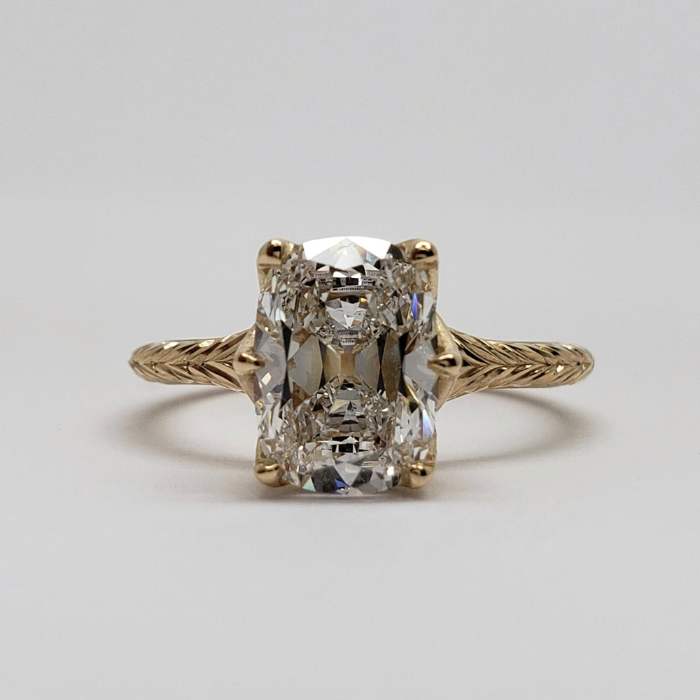 Lab Diamond Engagement Ring | Era Design Vancouver Canada