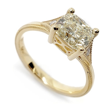 Lab Grown Diamond Engagement Ring | Era Design Vancouver Canada