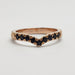 Black Spinel Wedding Ring | Era Design Vancouver Canada
