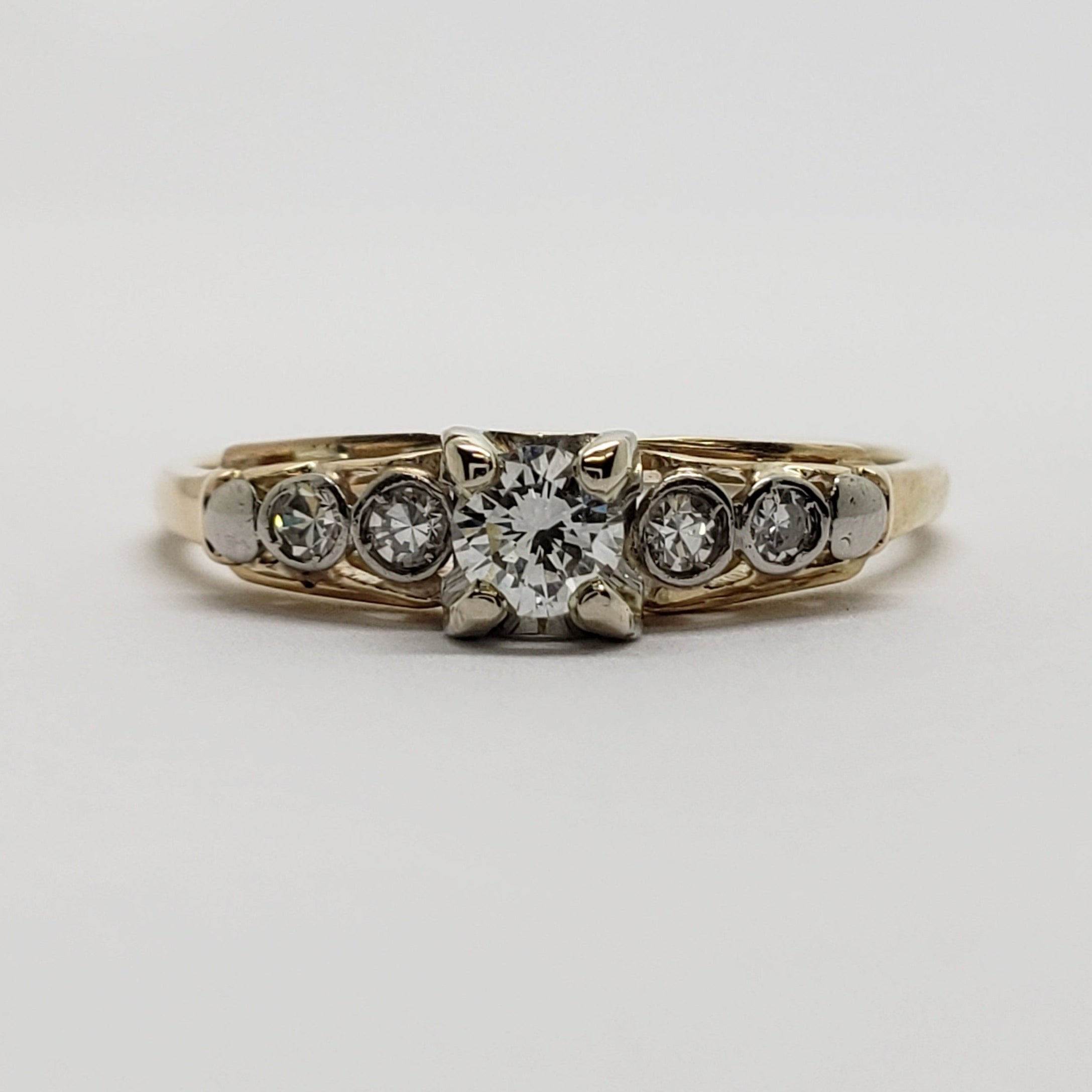 Antique Diamond Engagement Ring | Era Design Vancouver Canada