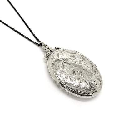 Vintage Silver Birks Locket | Era Design Vancouver Canada