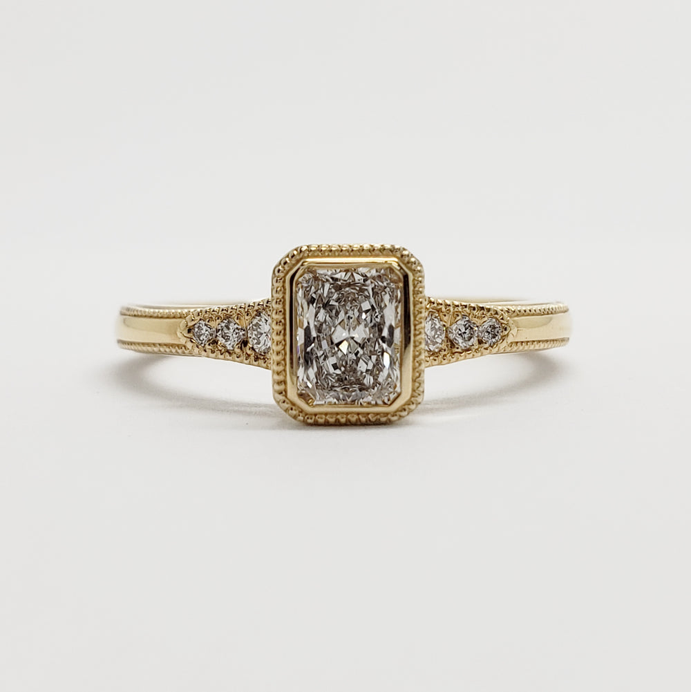 Lab Diamond Engagement Ring | Era Design Vancouver Canada