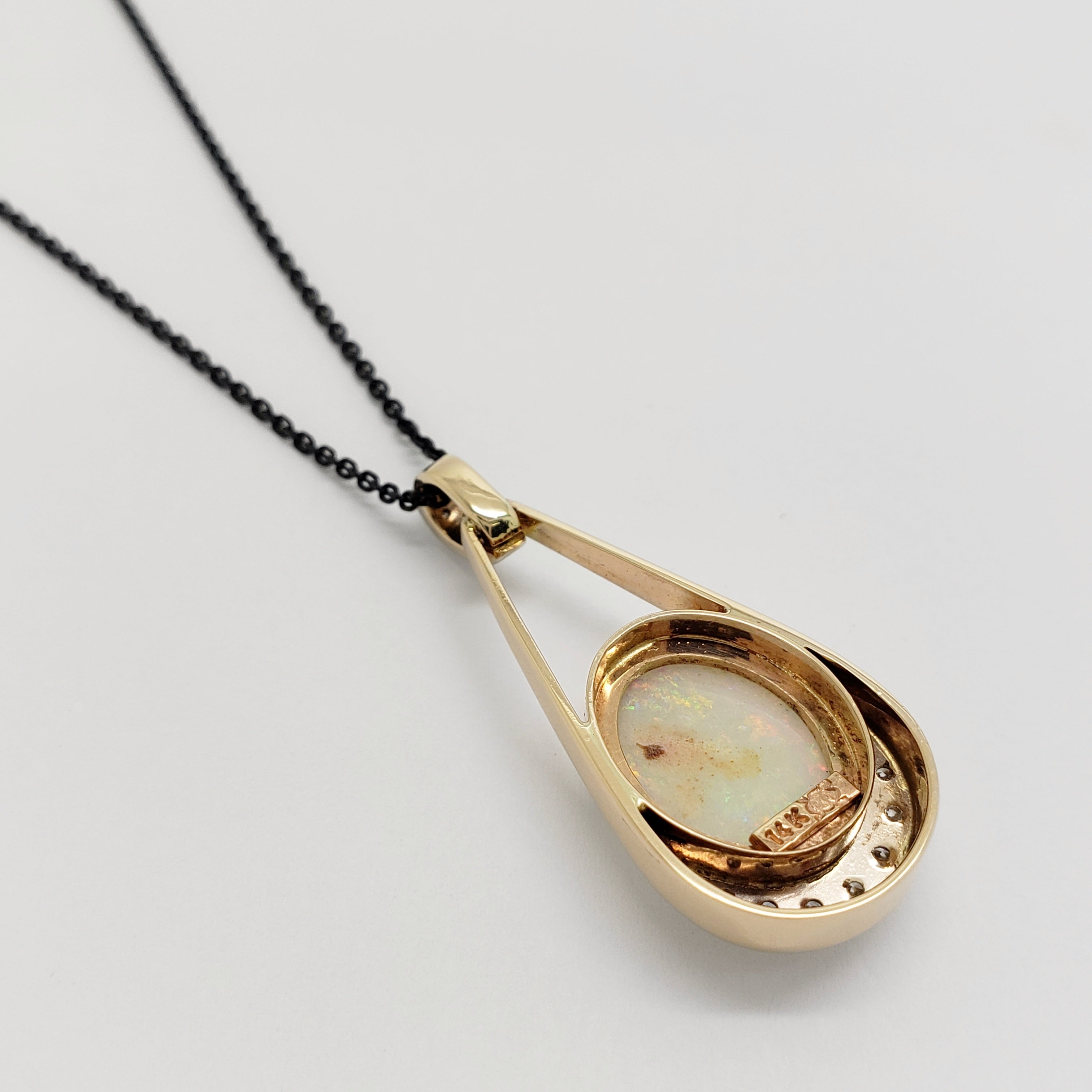 Vintage Opal Pendant | Era Design Vancouver Canada
