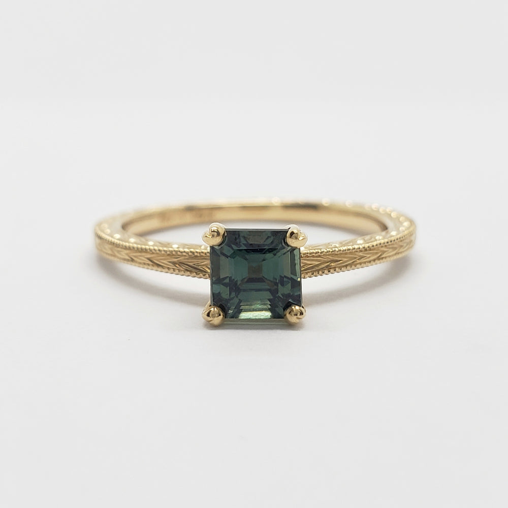 Sapphire Engagement Ring | Era Design Vancouver Canada