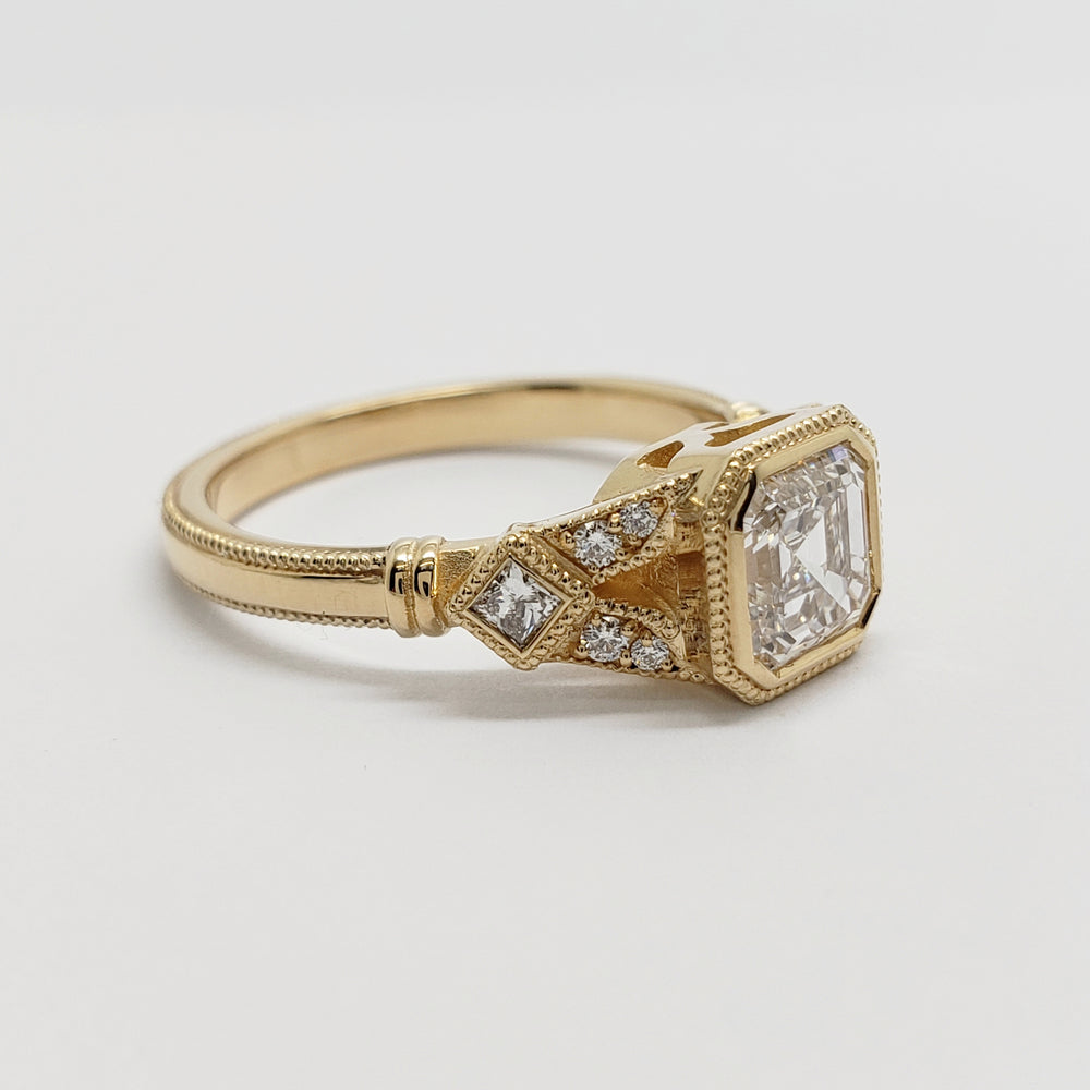 Lab Diamond Engagement Ring | Era Design Vancouver Canada