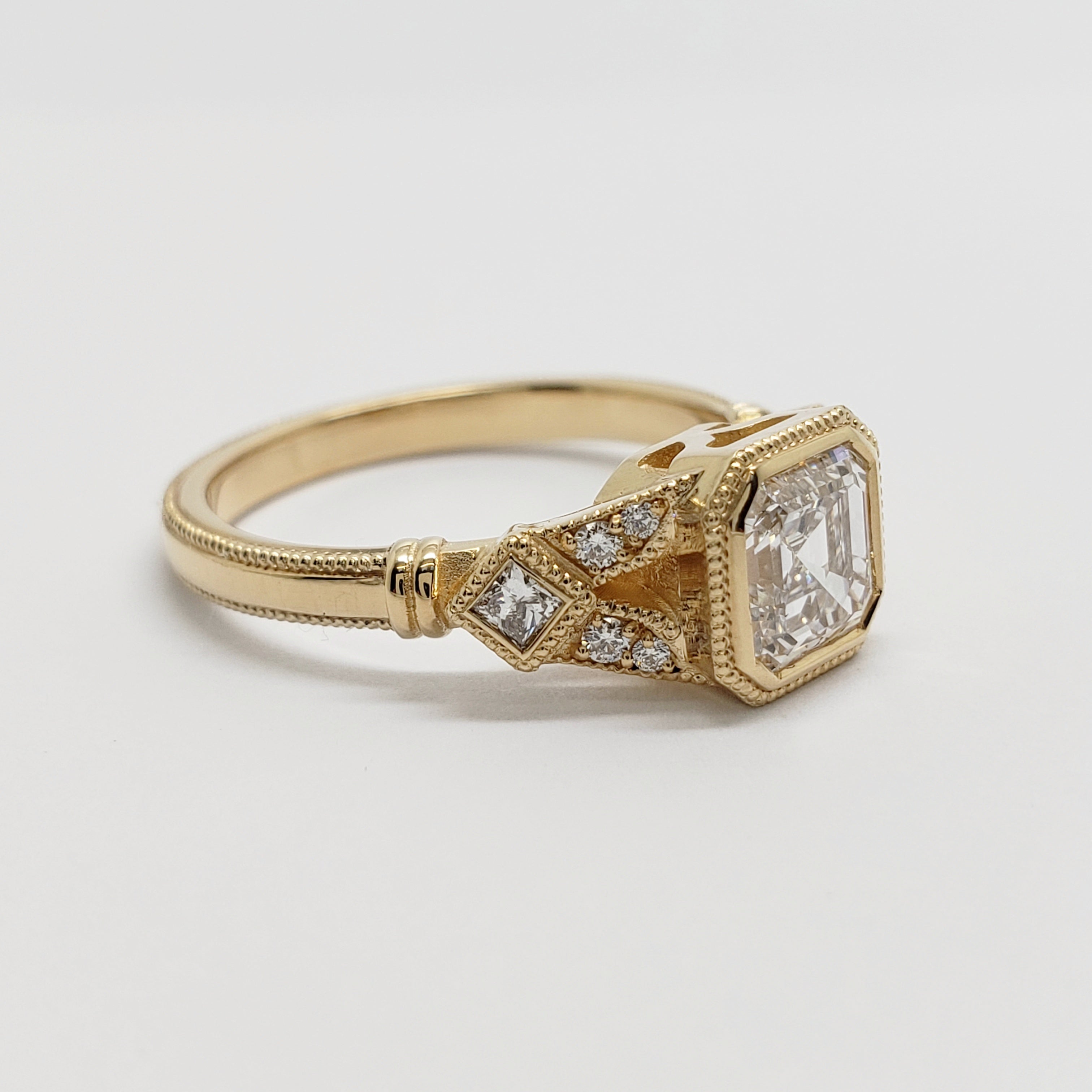Lab Diamond Engagement Ring | Era Design Vancouver Canada