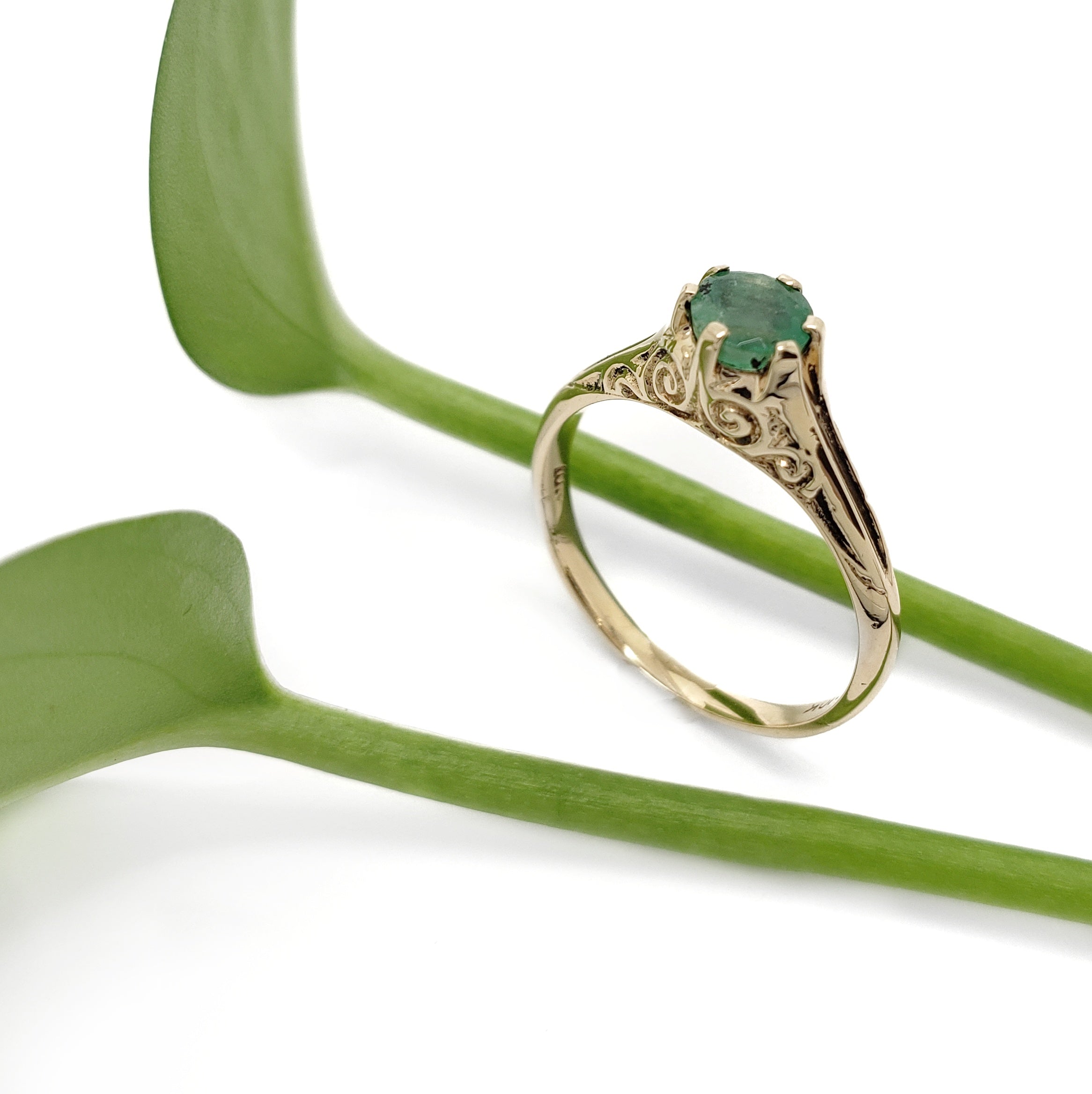 Vintage Sapphire and Diamond Ring | Era Design Vancouver Canada