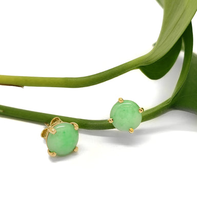 Jade Stud Earrings | Era Design Vancouver Canada