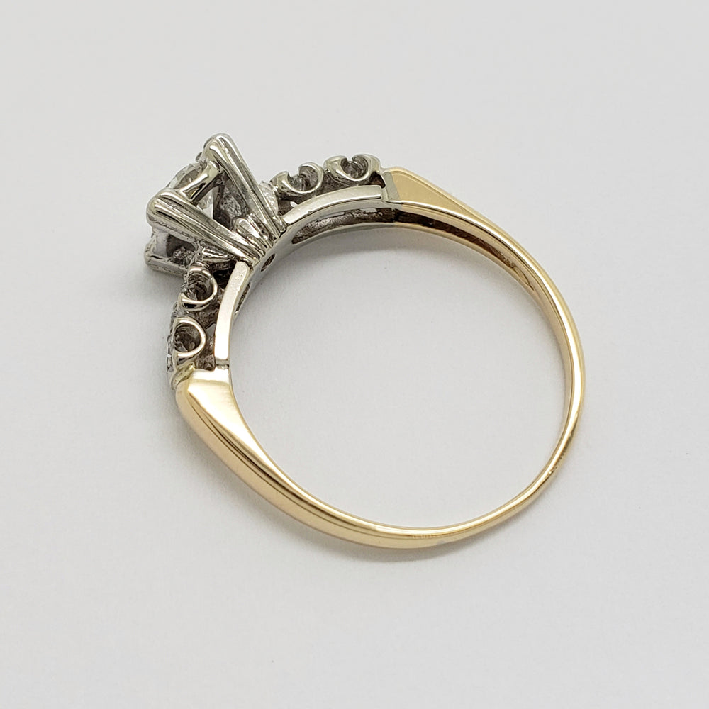 Antique Diamond Engagement Ring | Era Design Vancouver Canada