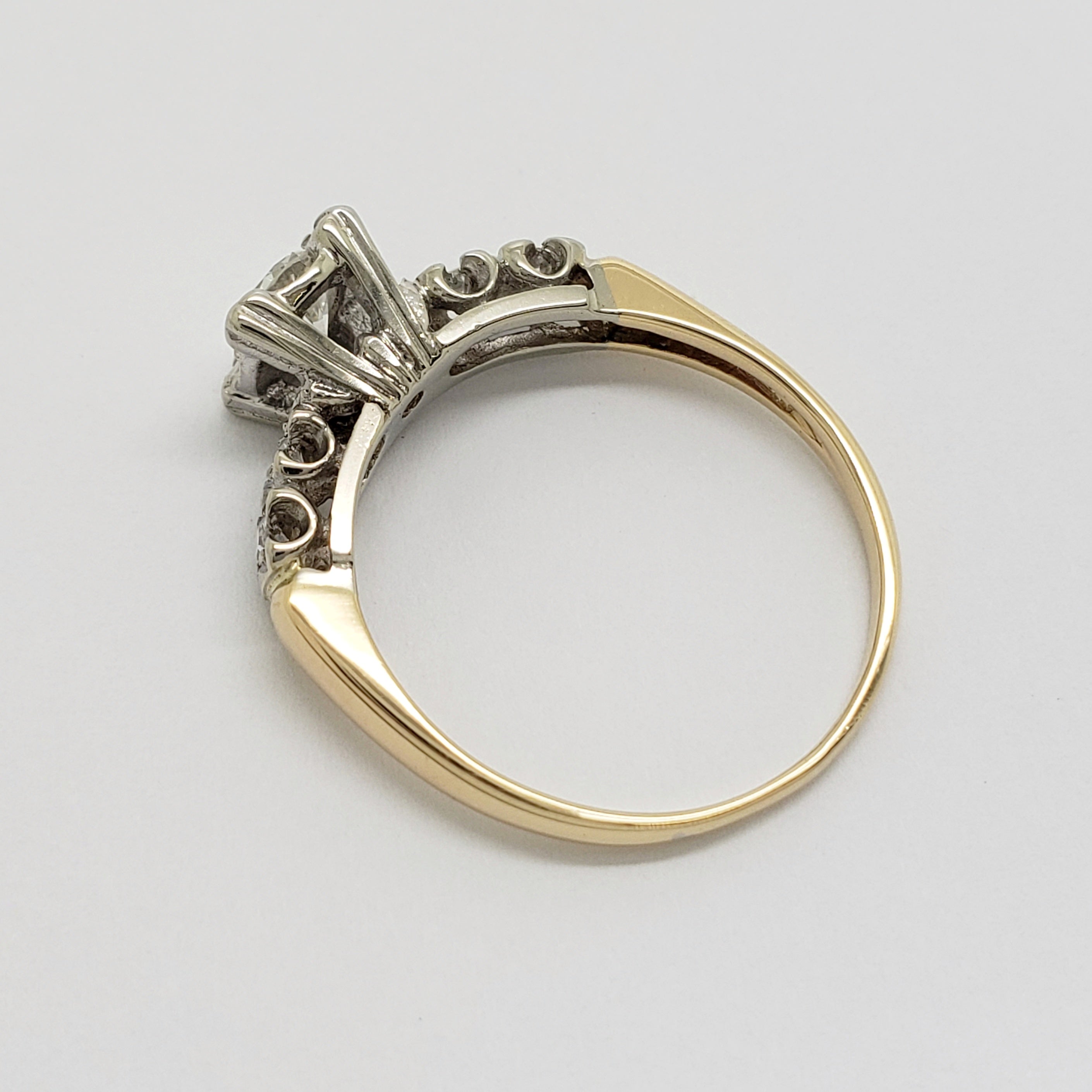 Antique Diamond Engagement Ring | Era Design Vancouver Canada