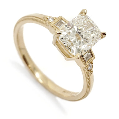 Lab Grown Diamond Engagement Ring | Era Design Vancouver Canada