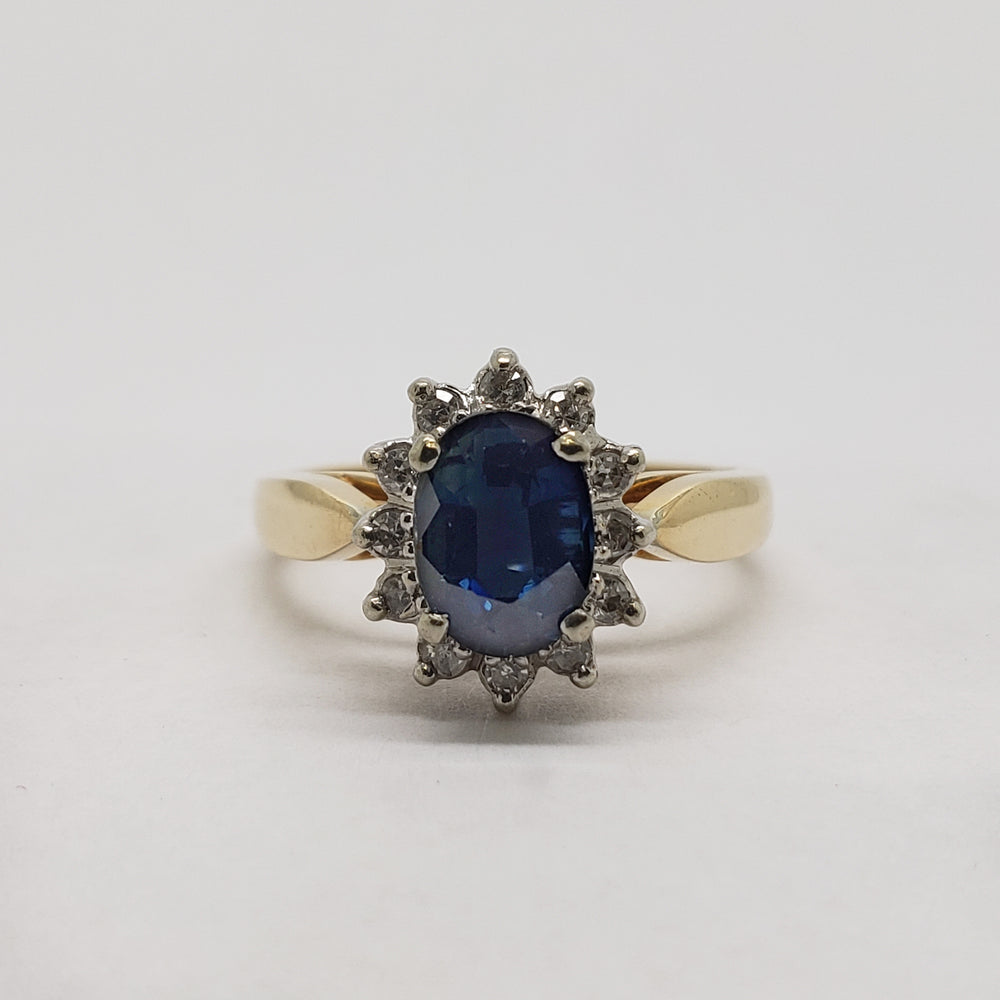 Vintage Sapphire & Diamond Ring | Era Design Vancouver Canada