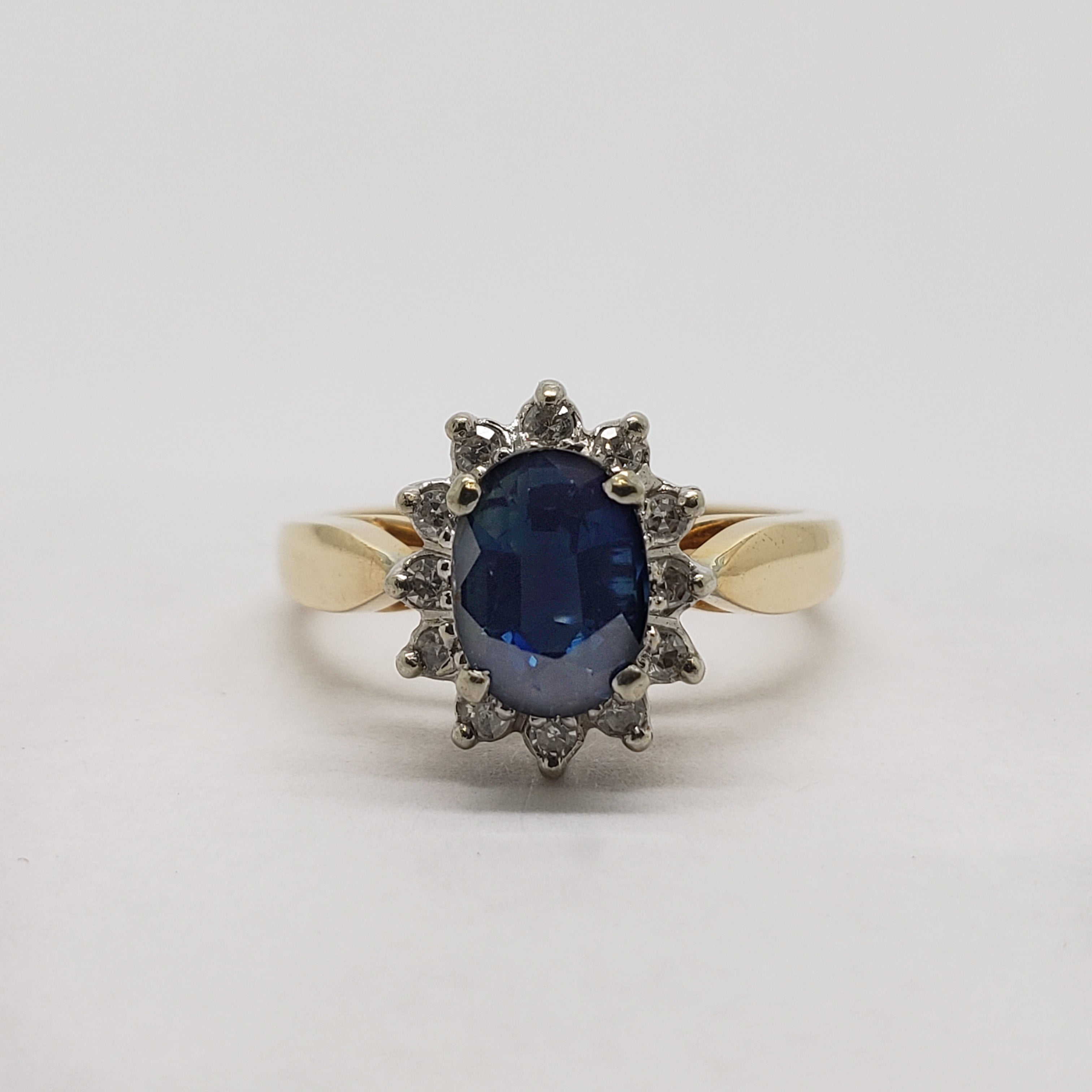 Vintage Sapphire & Diamond Ring | Era Design Vancouver Canada