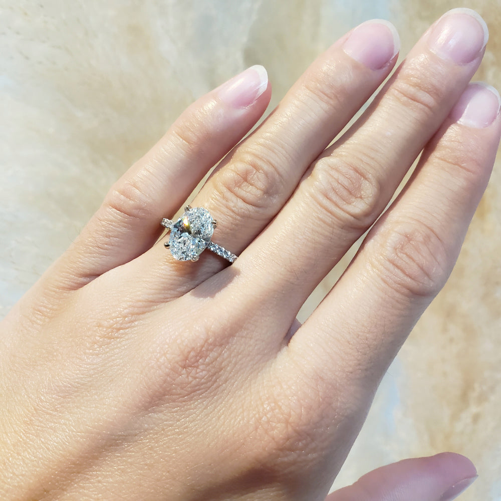 Lab Diamond Engagement Ring | Era Design Vancouver Canada