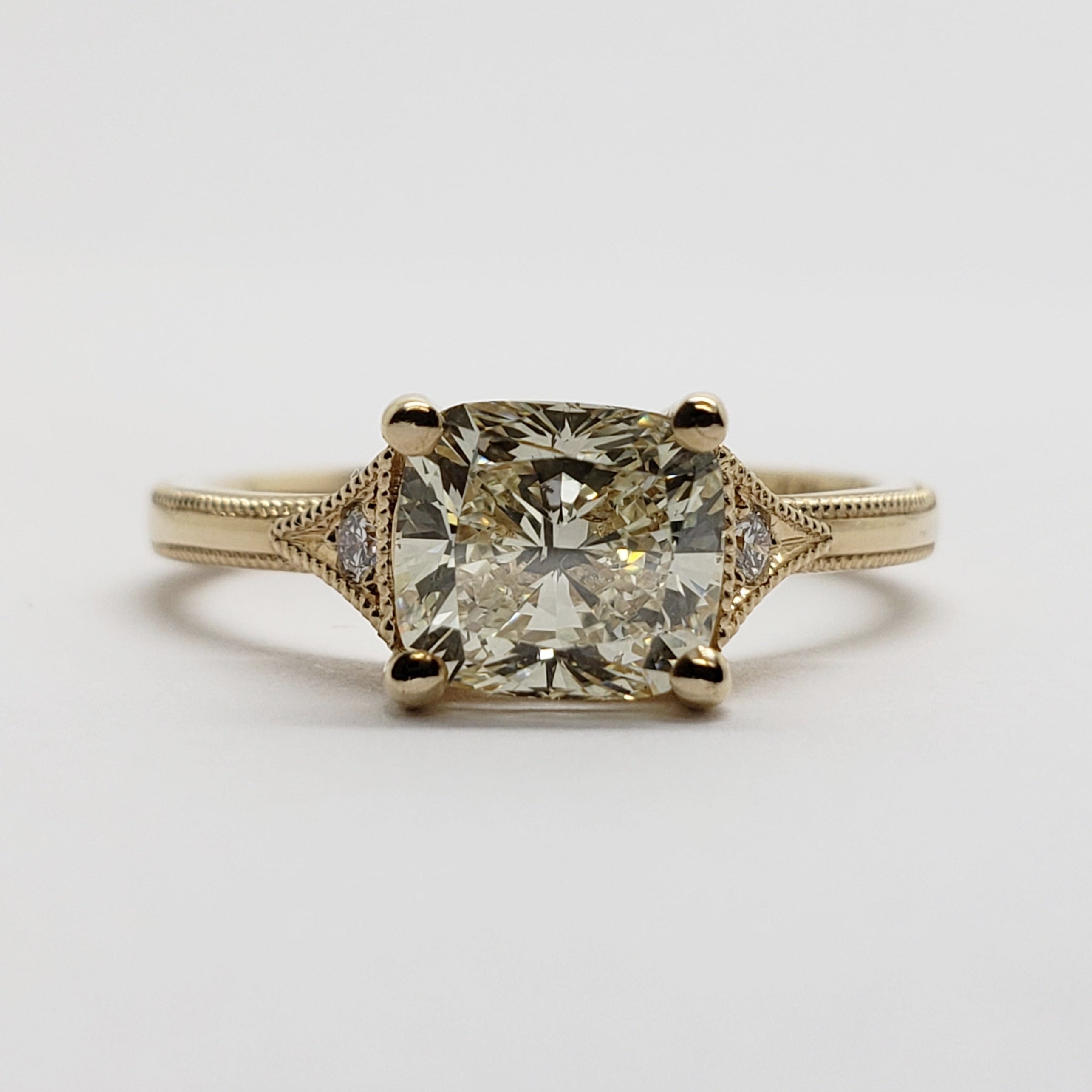 Lab Grown Diamond Engagement Ring | Era Design Vancouver Canada