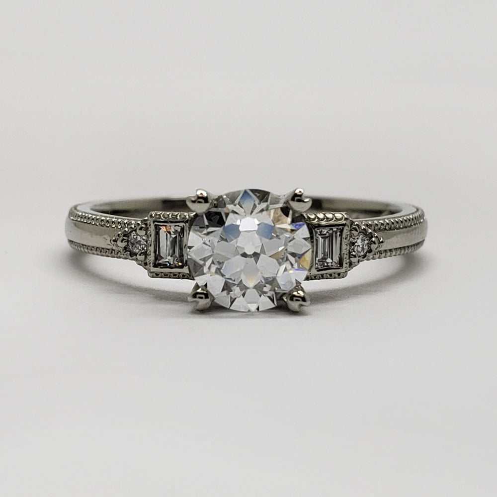 Lab Diamond Engagement Ring | Era Design Vancouver Canada