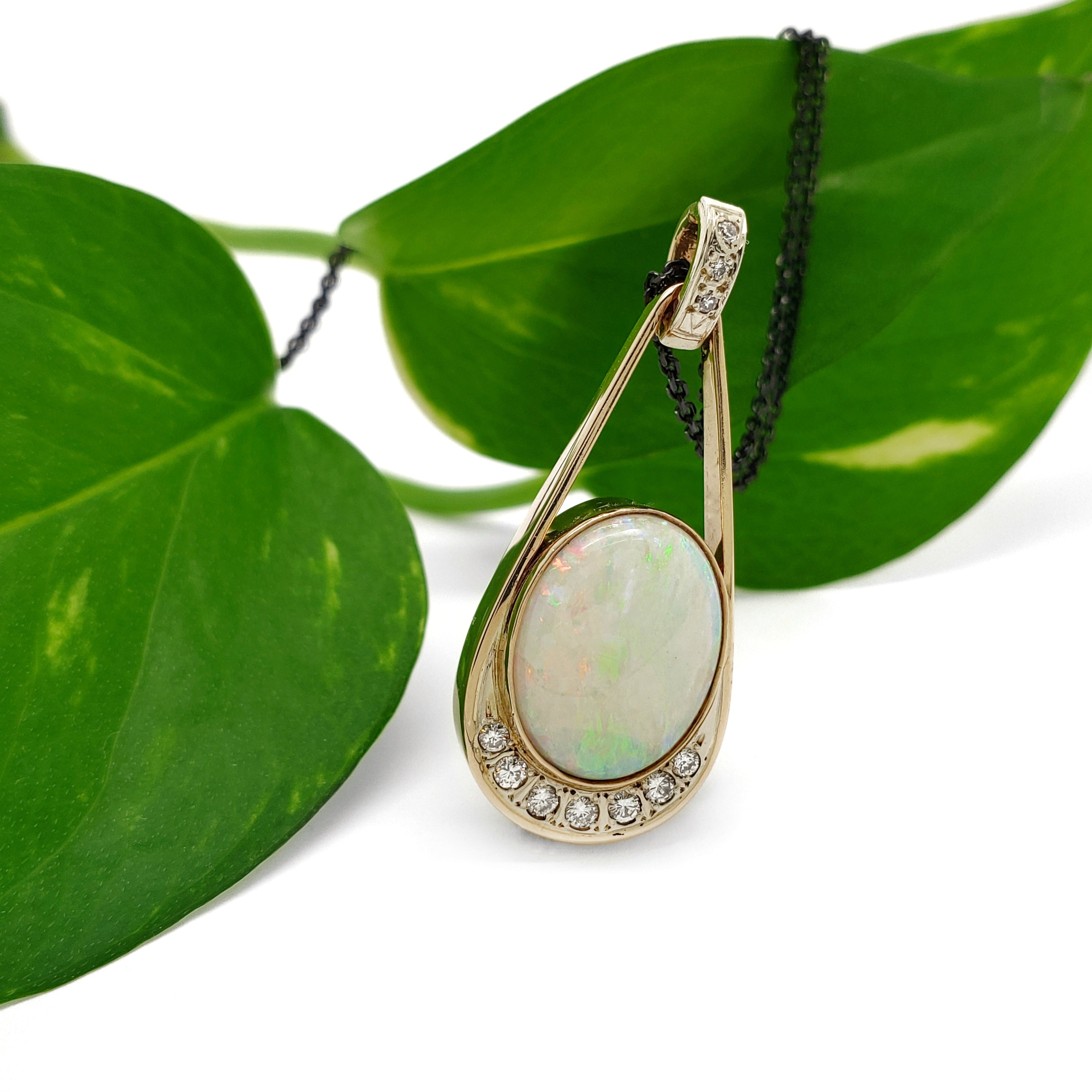 Vintage Opal Pendant | Era Design Vancouver Canada