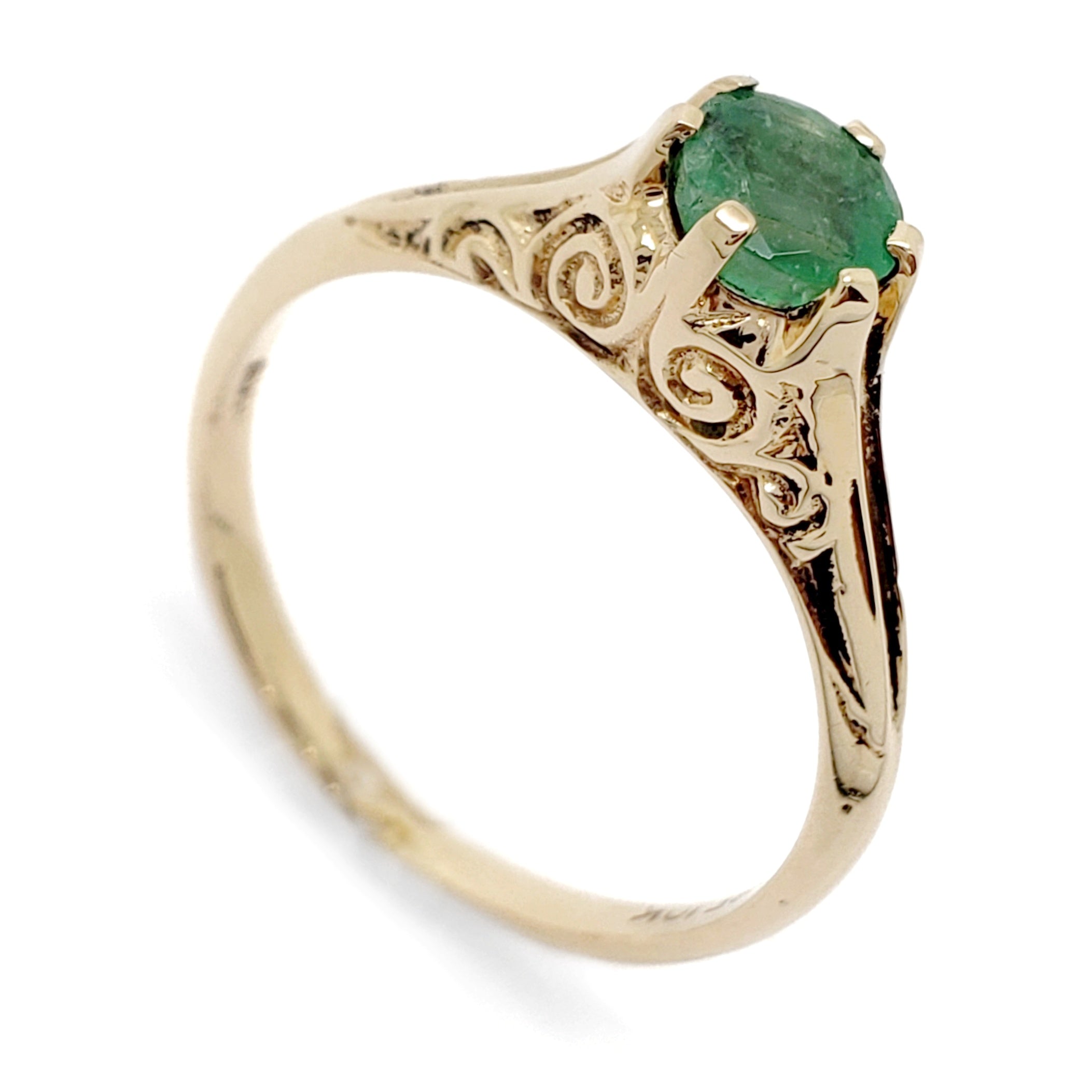 Vintage Sapphire and Diamond Ring | Era Design Vancouver Canada