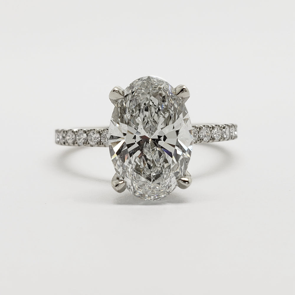 Lab Diamond Engagement Ring | Era Design Vancouver Canada