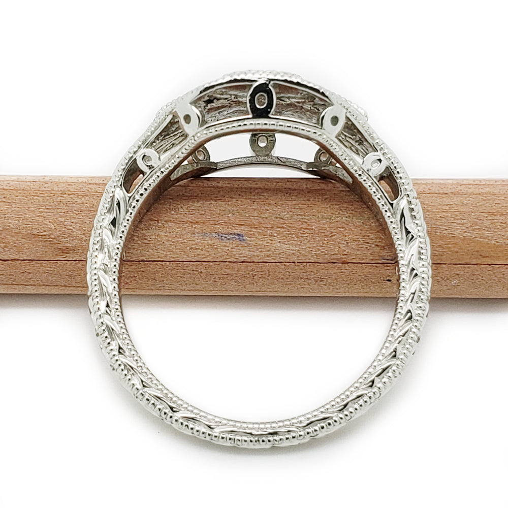 Art Deco Style Engagement Ring | Era Design Vancouver Canada