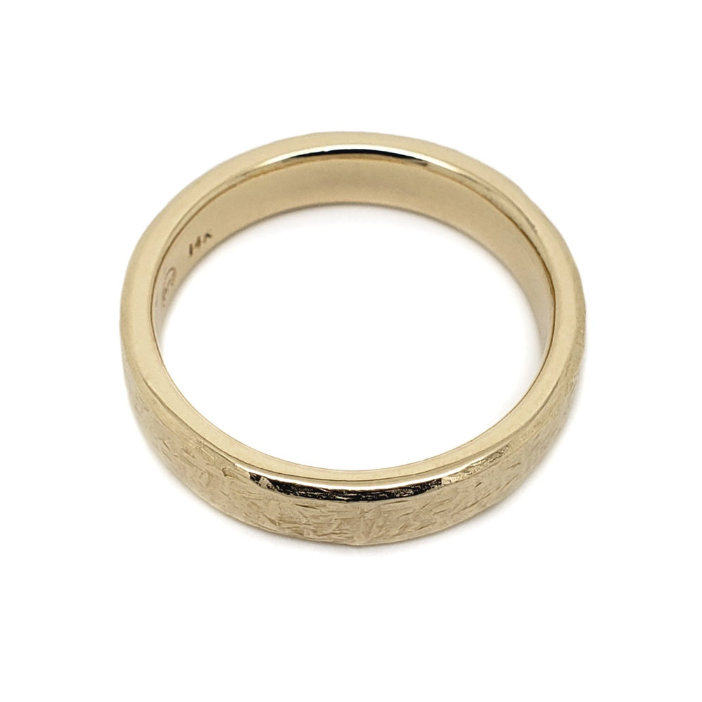 Yellow Gold Wedding Ring | Era Design Vancouver Canada