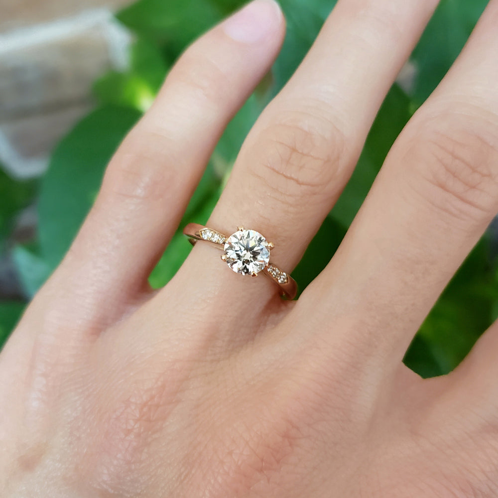 Lab Grown Diamond Engagement Ring | Era Design Vancouver Canada