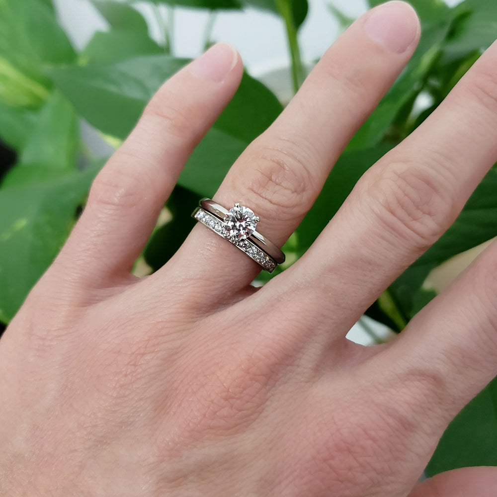 Lab Diamond Engagement Ring | Era Design Vancouver Canada