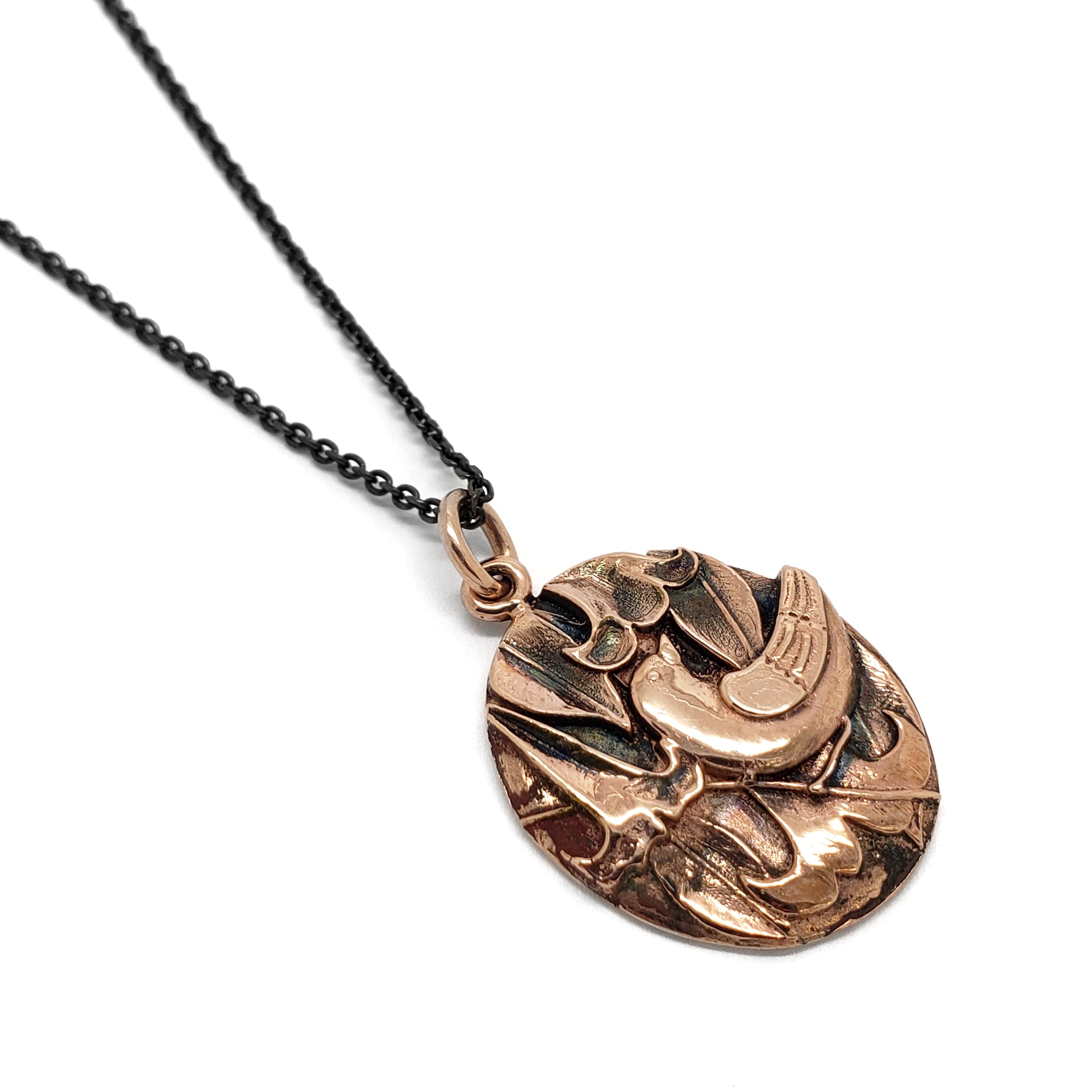 Datura Rose Gold Pendant