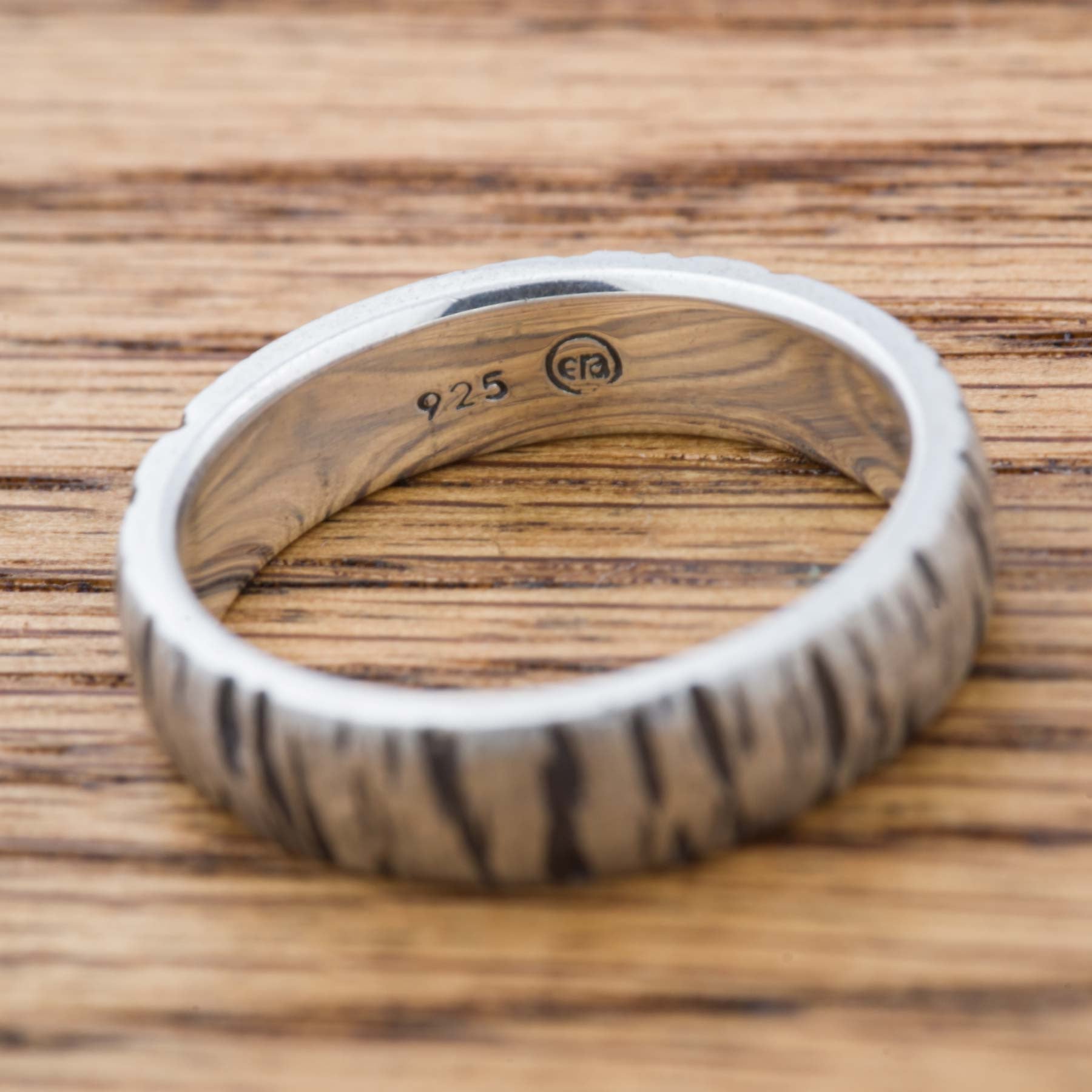 Sterling Silver Wedding Ring | Era Design Vancouver Canada