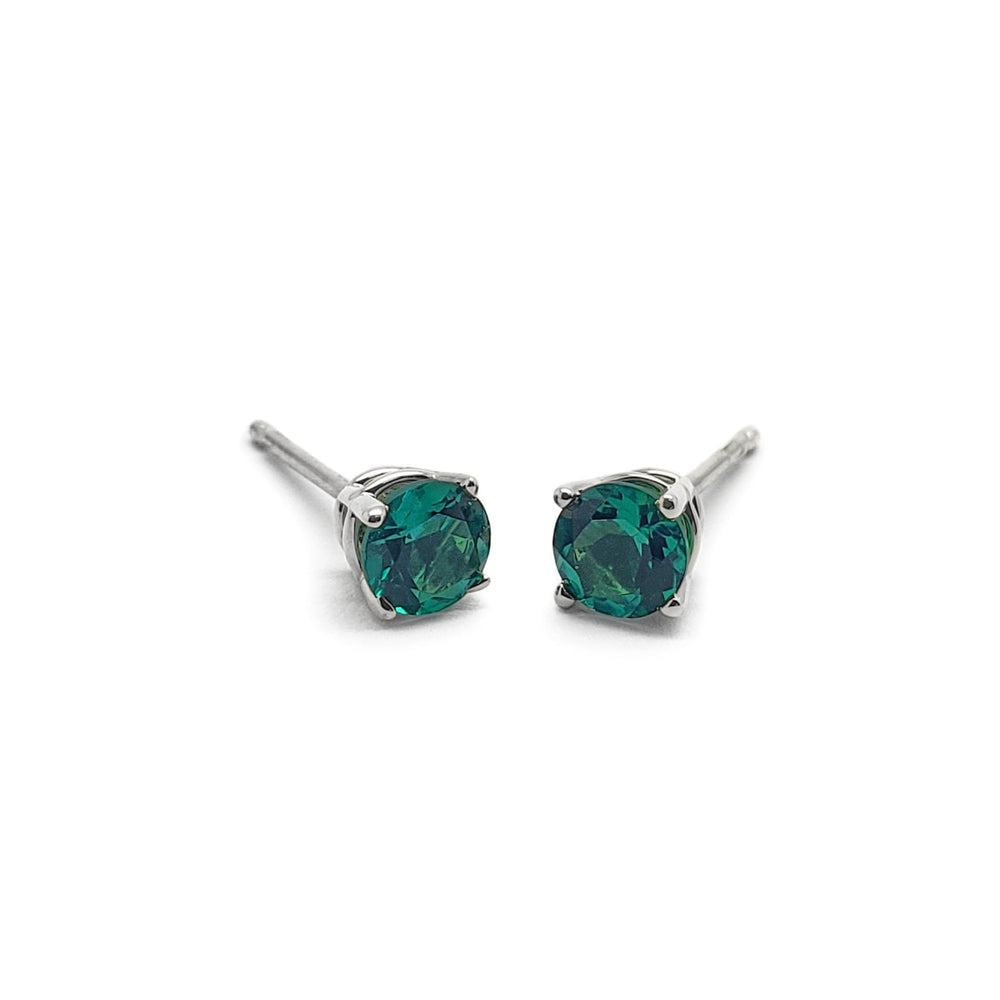 Lab Grown Emerald Earrings | Era Design Vancouver Canada