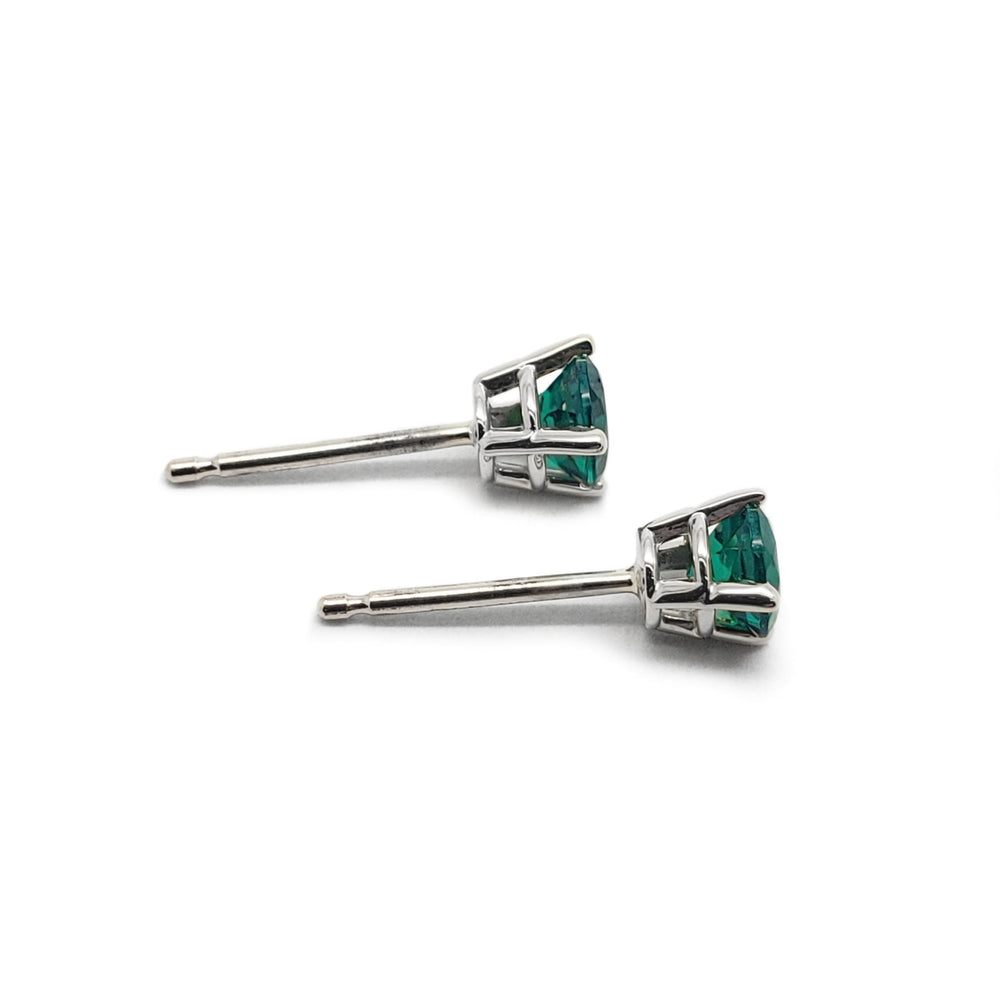 Lab Grown Emerald Earrings | Era Design Vancouver Canada