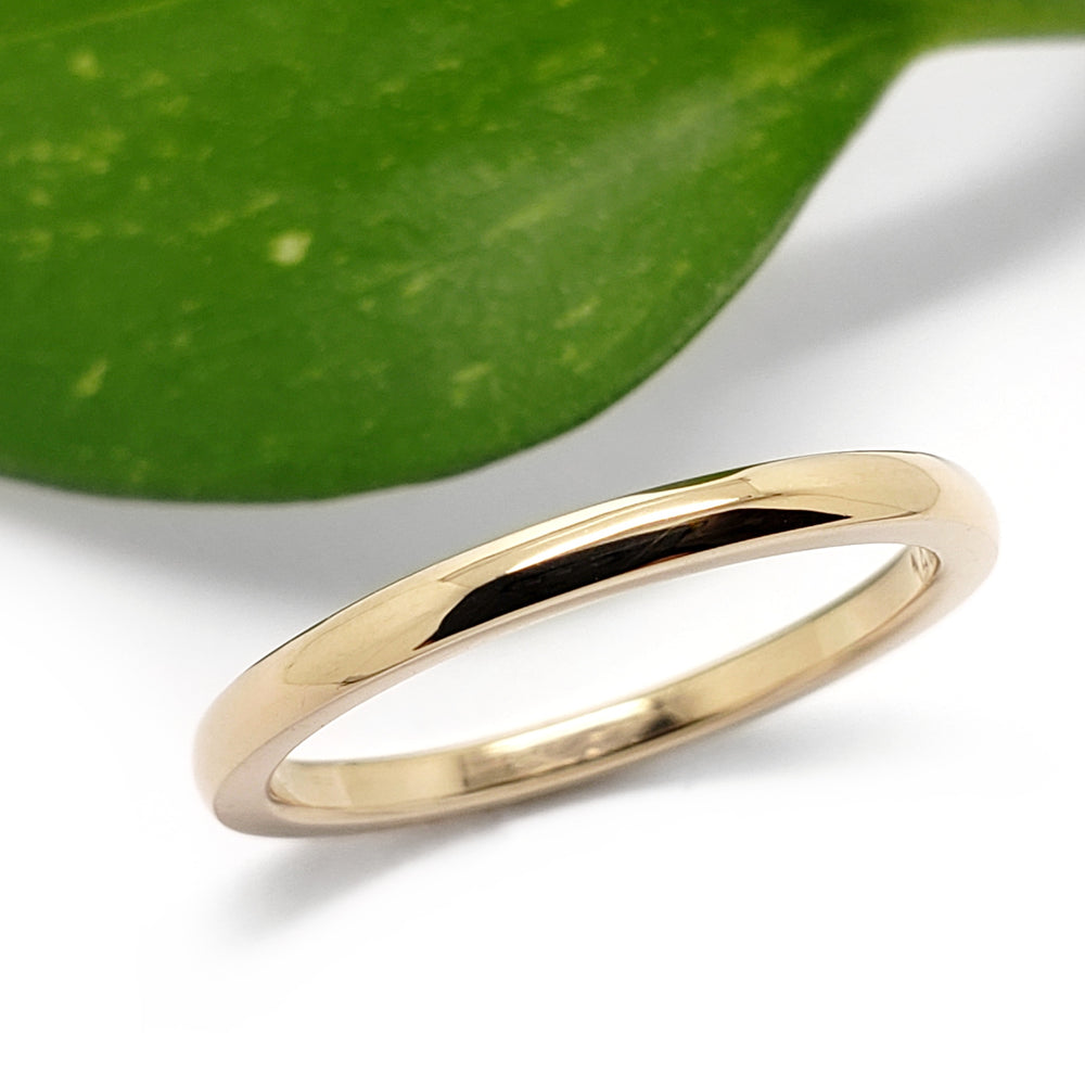 Yellow Gold Wedding Ring | Era Design Vancouver Canada