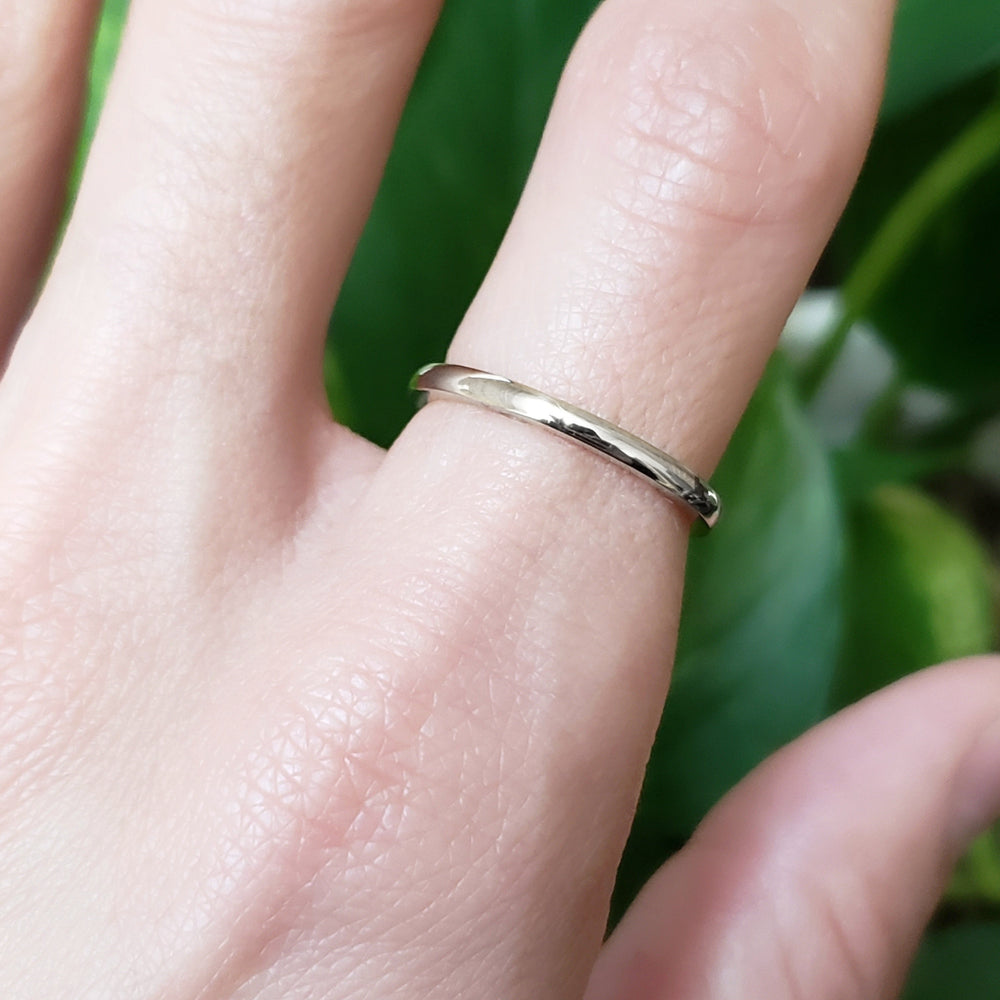 White Gold Wedding Ring | Era Design Vancouver Canada